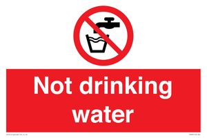 not drinking water